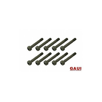 Semi-threaded Socket Head Cap Screw – Black (M3x19)x10pcs