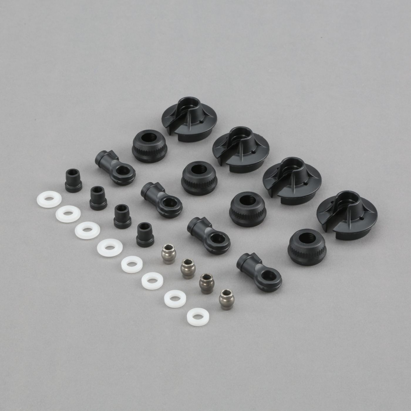 TLR TLR253002 Shock Plastics and Balls (4): 5B, 5T, MINI