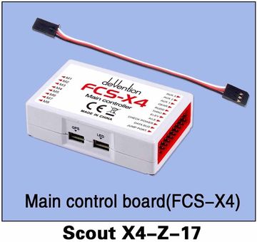 Walkera 226470200 Kontroll enhet FCS-X4 Scout X4-Z-17