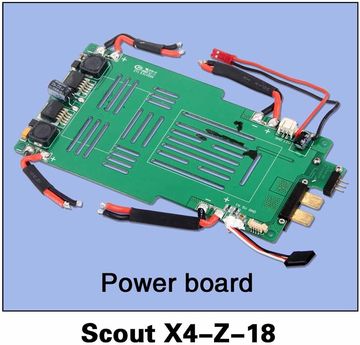 Walkera 226470300 Power enhet Scout X4-Z-18