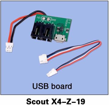 Walkera 226470400 USB enhet Scout X4-Z-19