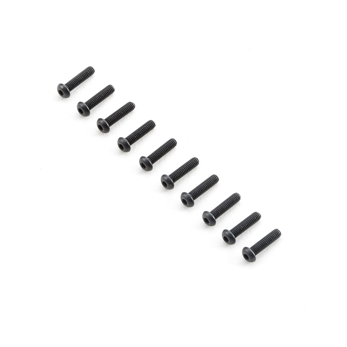 TLR TLR255002 Button Head Screws, M2.5x10mm (10)