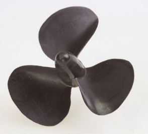 3 Blade Boat Propeller, Dia 50mm R M4