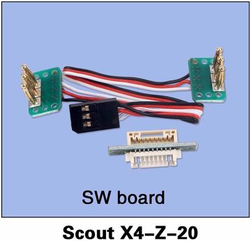 Walkera 226470500 SW enhet Scout X-4-Z-20