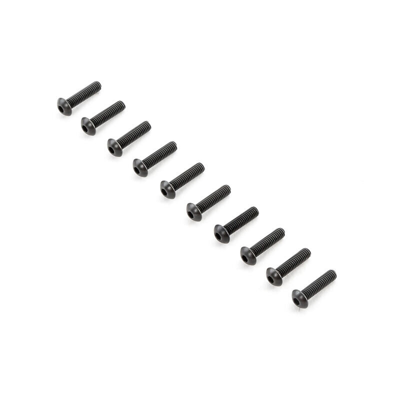 TLR TLR255008 Button Head Screws, M4x16mm (10)