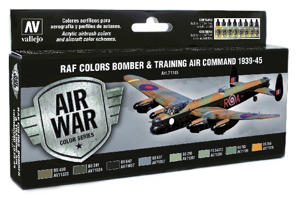 VALLEJO 71145 RAF Colors Bomb. & Train. Air Com. 1939-4517 ml.