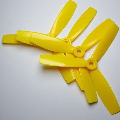 HQ 5X4,6X3 Durable Bullnose Trebladig 2+2 Gul (DP5X4.6X3Y)