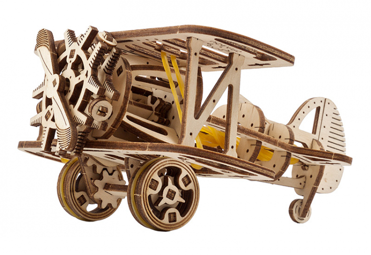 Ugears Mini-Biplane - 3