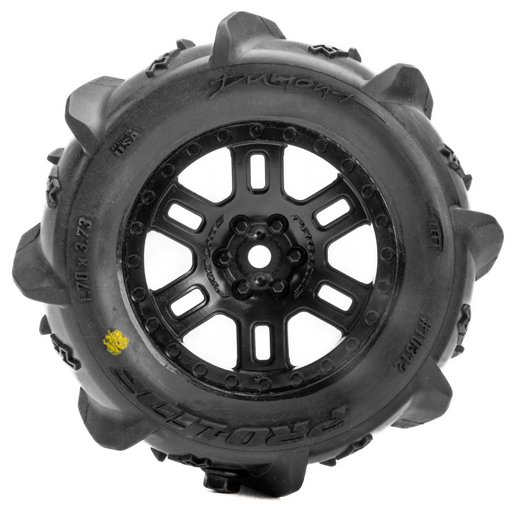 Pro-Line PRO1031210 1/16 Dumont F/R MT Tires Black Split Six (2): ARRMA MINI KRATON - 5