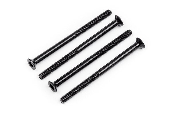 Maverick RC MV29084 FLAT HEAD SCREW SHAFT M3X20X45 4PCS (HEX)