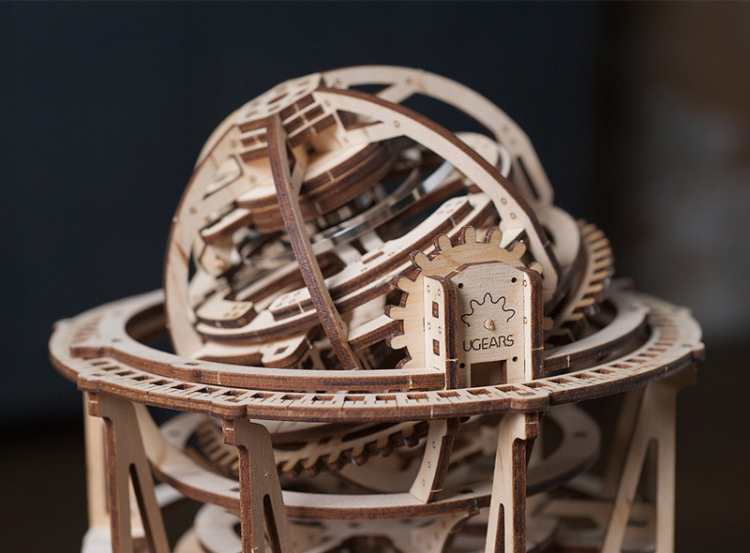 Ugears Sky Watcher Tourbillon Table Clock - 3