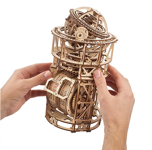 Ugears Sky Watcher Tourbillon Table Clock - 11