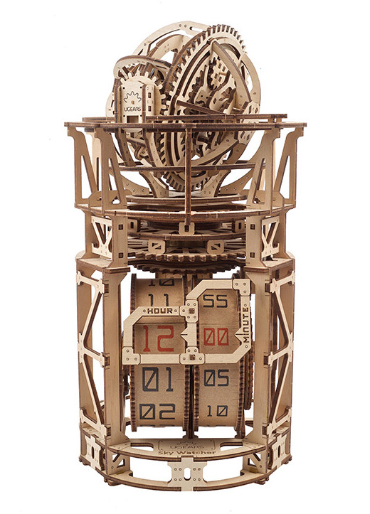 Ugears Sky Watcher Tourbillon Table Clock - 7