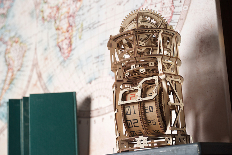 Ugears Sky Watcher Tourbillon Table Clock - 5