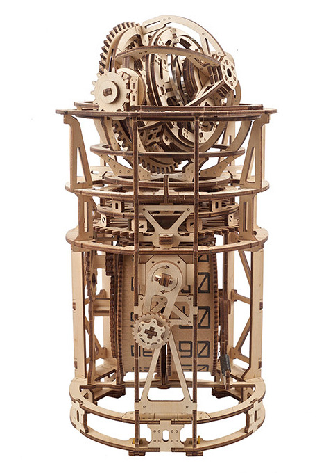 Ugears Sky Watcher Tourbillon Table Clock - 9