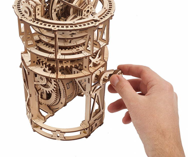 Ugears Sky Watcher Tourbillon Table Clock - 10