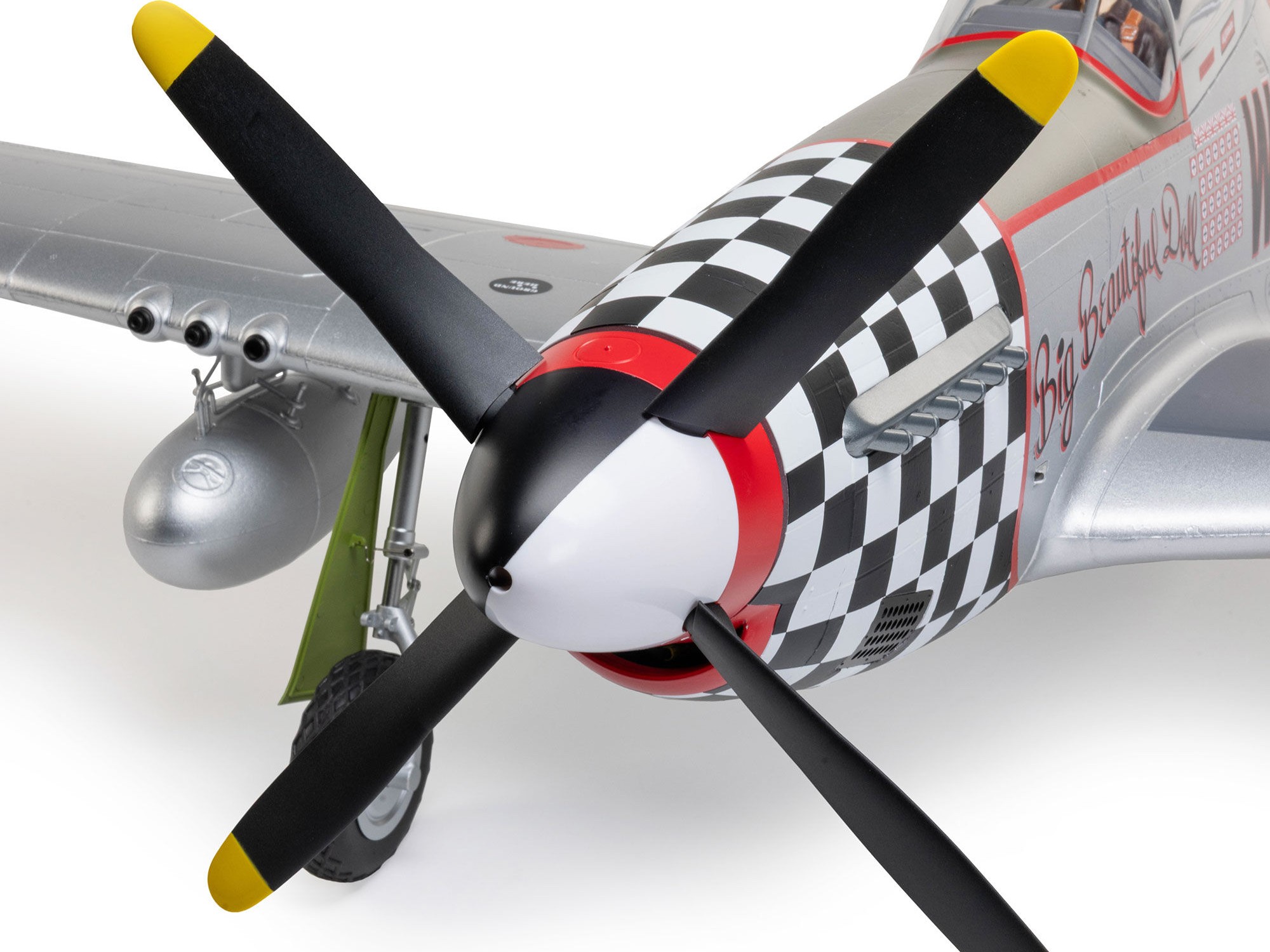 E-Flite EFL-3359 P-51D Mustang "Big Beautiful Doll" 1.5m BNF Basic with AS3X+ and SAFE Select - 23