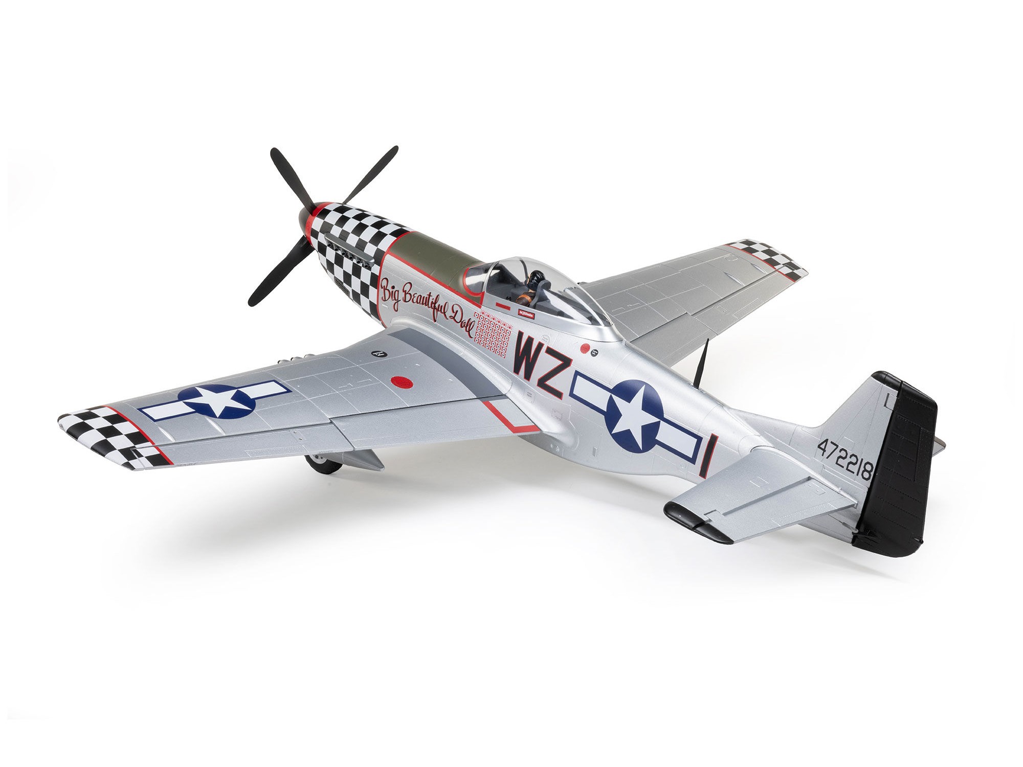 E-Flite EFL-3360 P-51D Mustang "Big Beautiful Doll" 1.5m PNP - 8