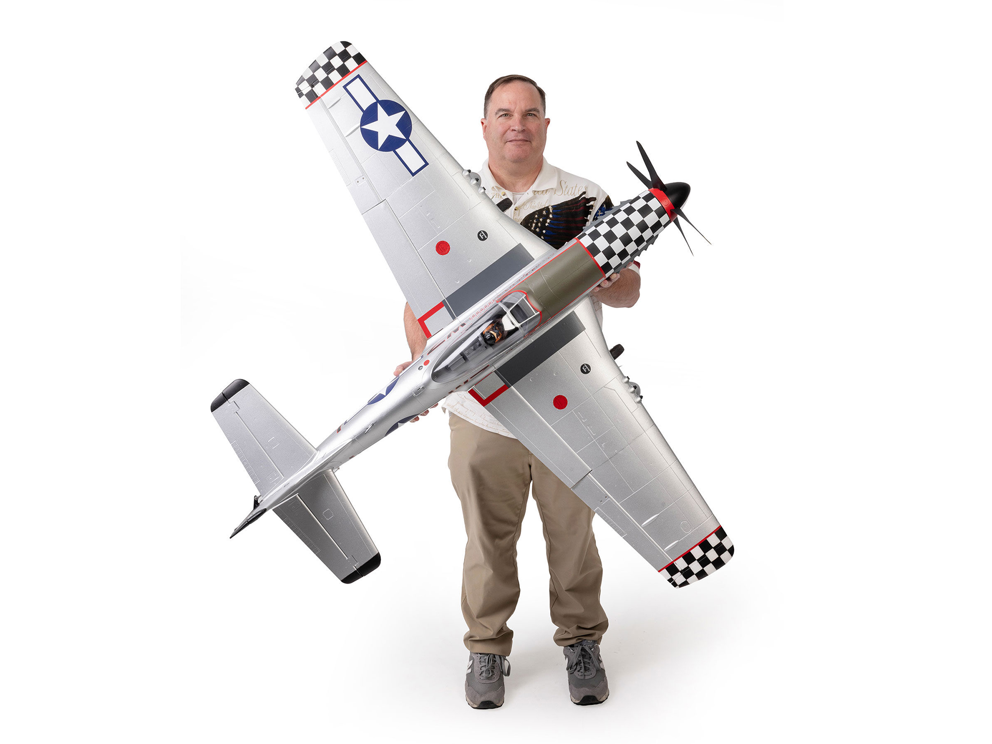 E-Flite EFL-3360 P-51D Mustang "Big Beautiful Doll" 1.5m PNP - 7