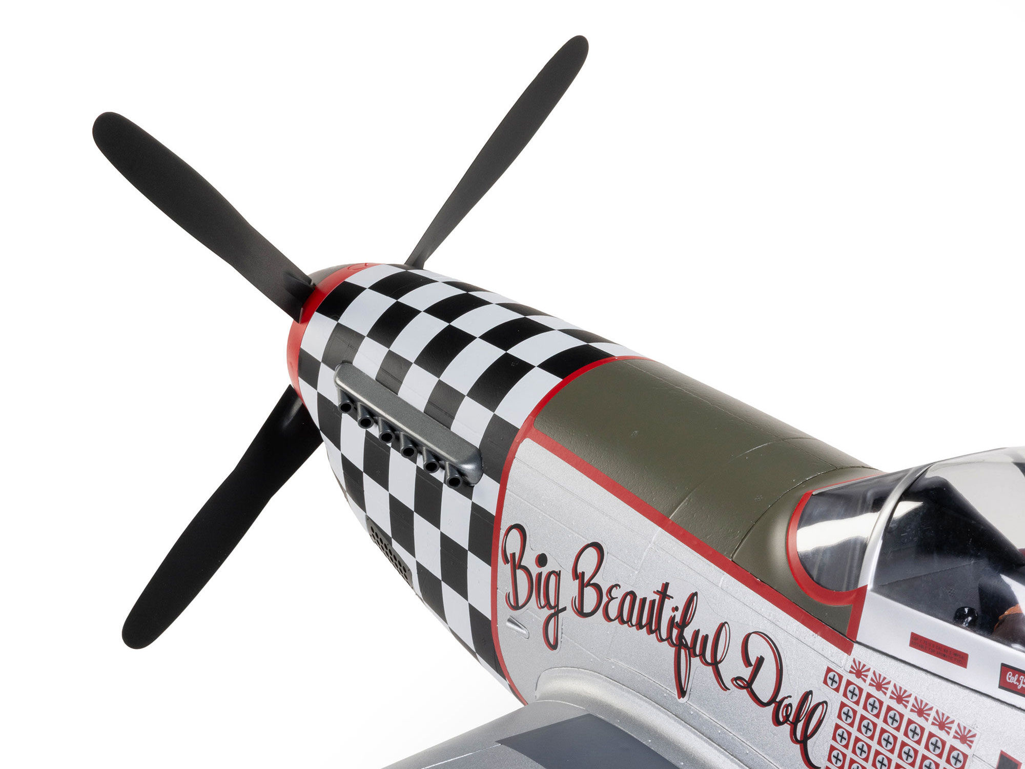 E-Flite EFL-3360 P-51D Mustang "Big Beautiful Doll" 1.5m PNP - 15