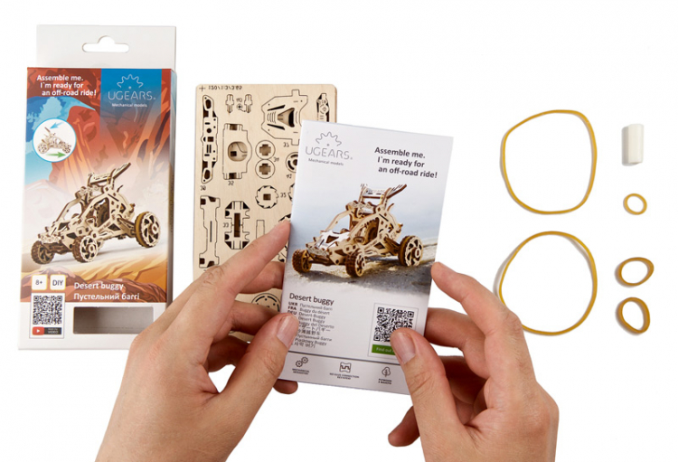 Ugears Desert Buggy - 17