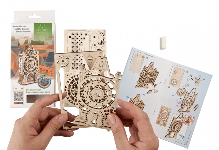 Ugears Old Clock Tower - 12