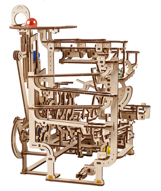 Ugears Marble Run Tiered Hoist (Marble - 3) - 10