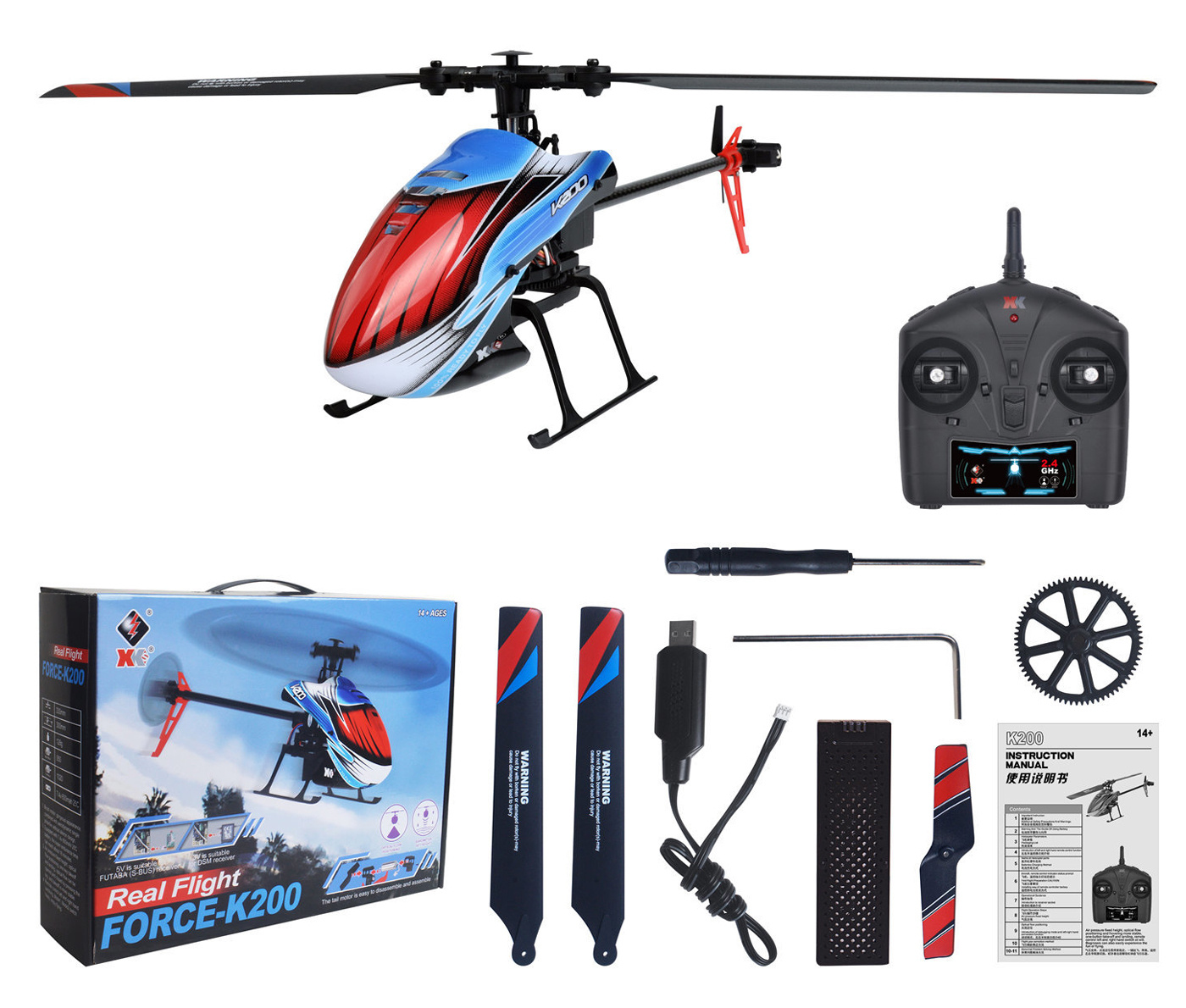 WLToys K200 WL K200 Force Helikopter RTF - 5