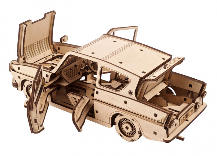 Ugears Flying Ford Anglia Harry Potter - 7