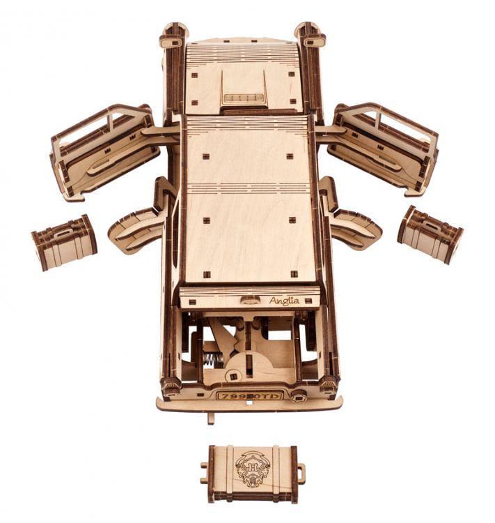 Ugears Flying Ford Anglia Harry Potter - 6