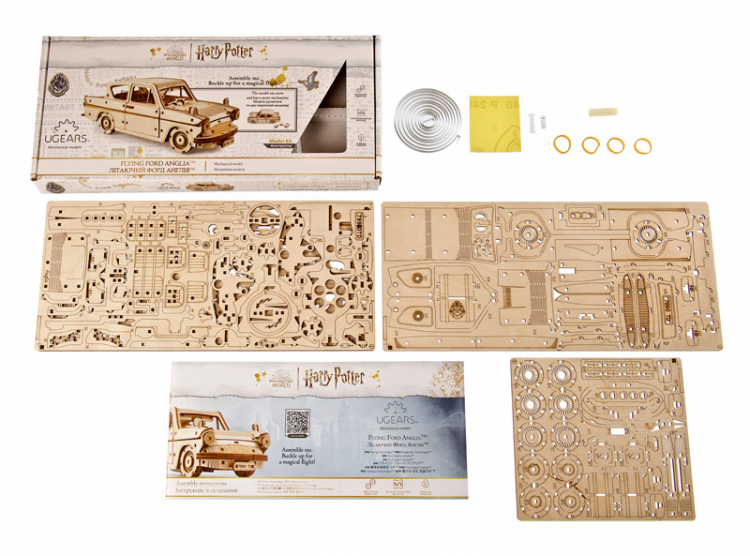 Ugears Flying Ford Anglia Harry Potter - 25