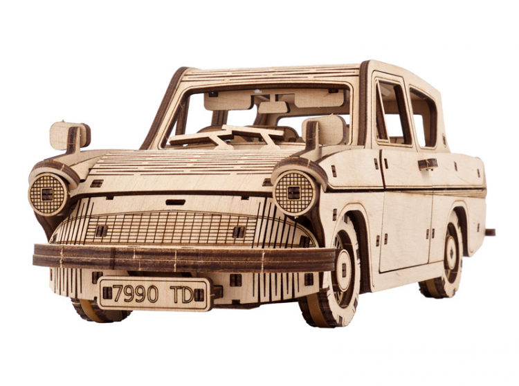 Ugears Flying Ford Anglia Harry Potter - 20
