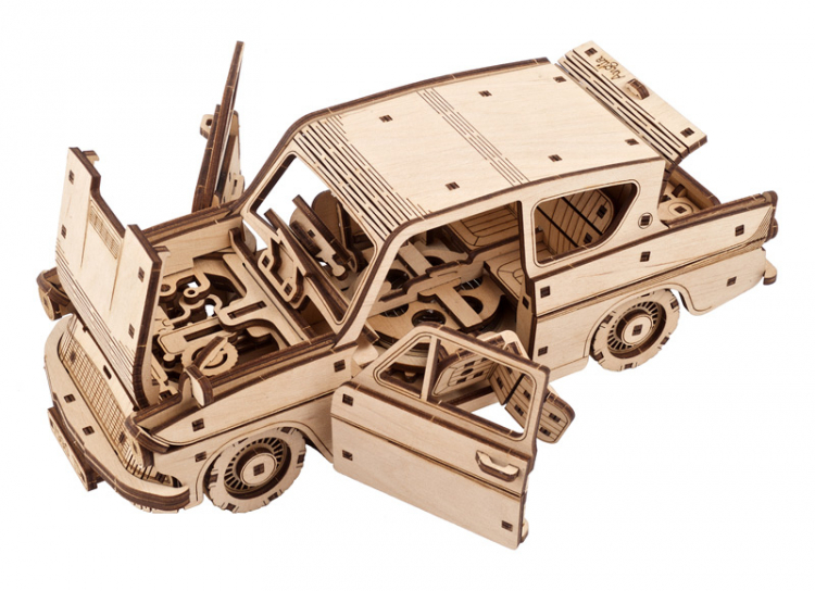 Ugears Flying Ford Anglia Harry Potter - 8