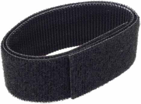 Black Two-sided  Velcro 13´ X 1´ 1 each