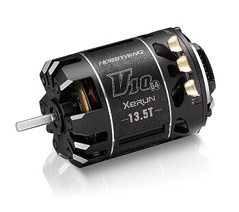 Hobbywing 30401140 Motor XeRun V10 13.5T Black G4 Stock