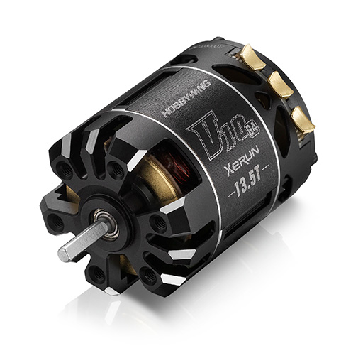 Hobbywing 30401140 Motor XeRun V10 13.5T Black G4 Stock - 2