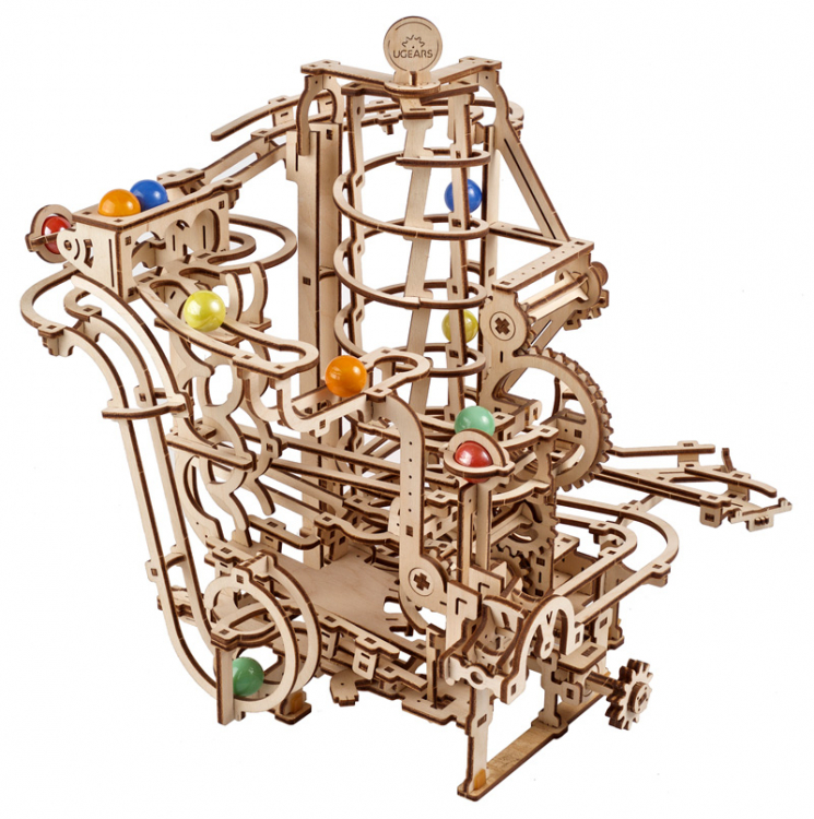 Ugears Marble Run Spiral Hoist (Marble - 4) - 10