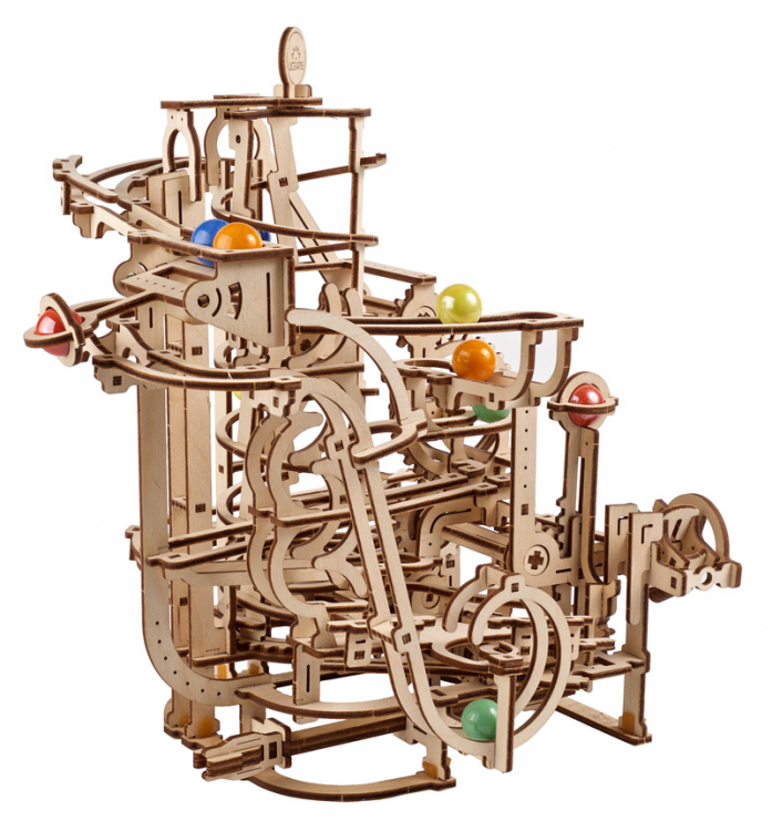 Ugears Marble Run Spiral Hoist (Marble - 4) - 14