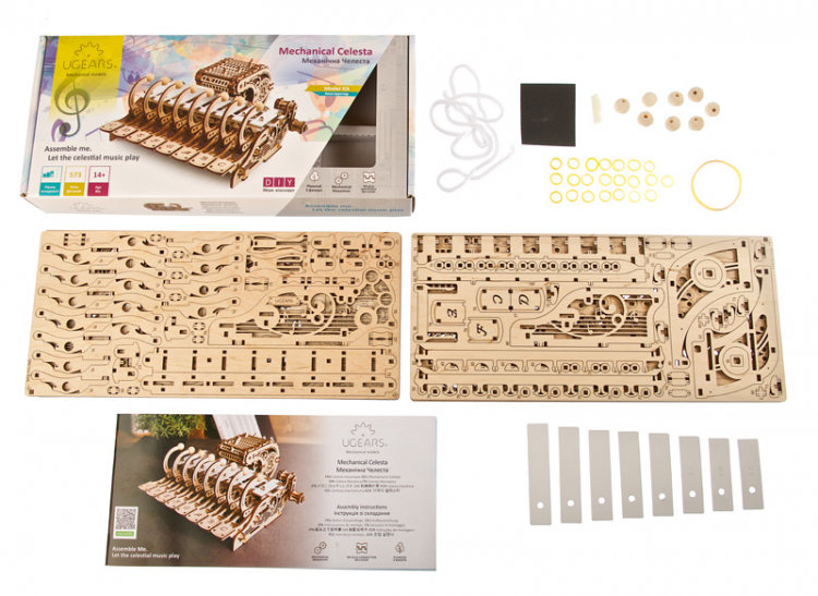Ugears Mechanical Celesta - 19