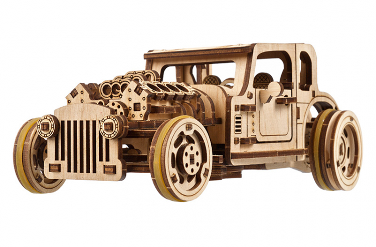 Ugears Hot Rod Furious Mouse - 3