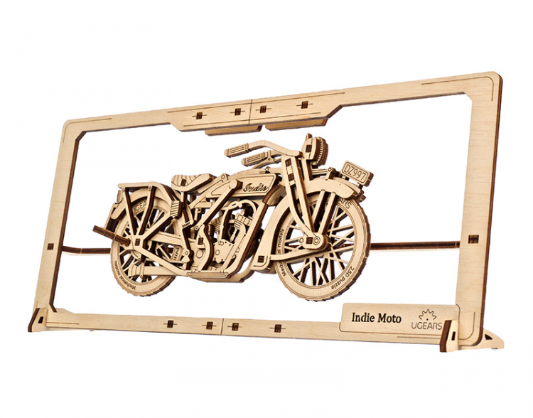 Ugears Indie Moto 2.5D Puzzle* - 12