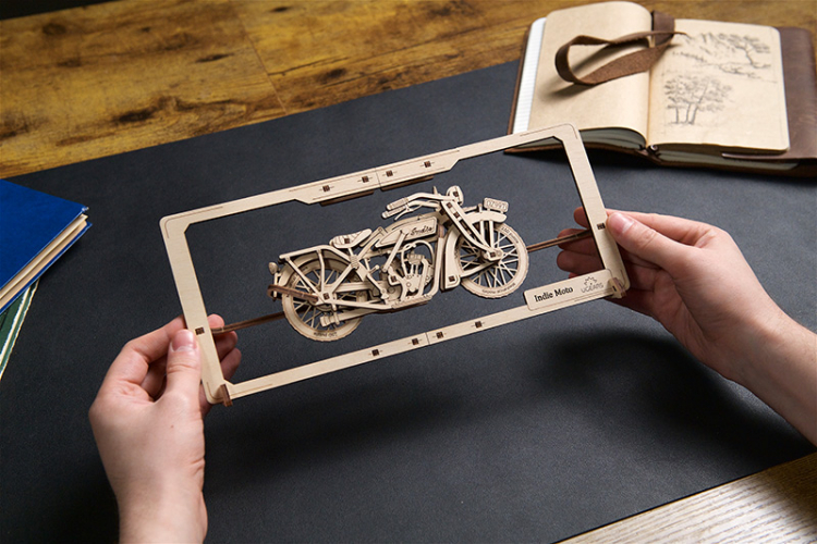 Ugears Indie Moto 2.5D Puzzle* - 9