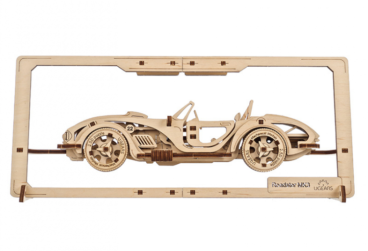 Ugears Roadster MK3 2.5D Puzzle* - 16