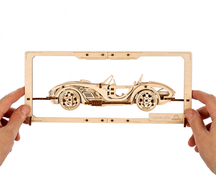 Ugears Roadster MK3 2.5D Puzzle* - 18