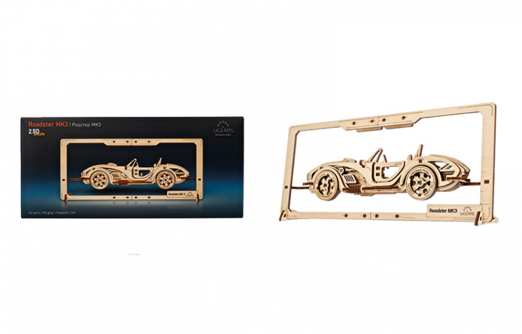 Ugears Roadster MK3 2.5D Puzzle* - 19