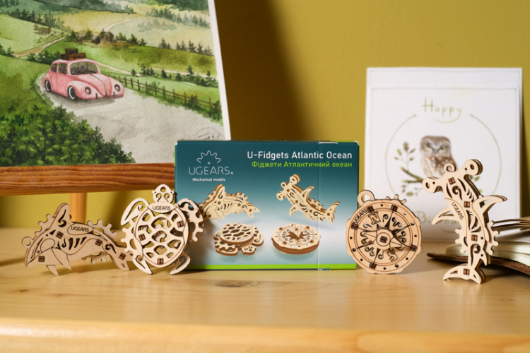 Ugears U-Fidget Atlantic Ocean - 6