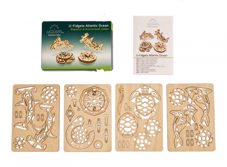 Ugears U-Fidget Atlantic Ocean - 13