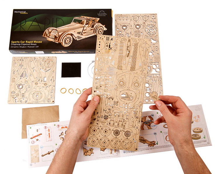 Ugears Sports Car Rapid Mouse - 31