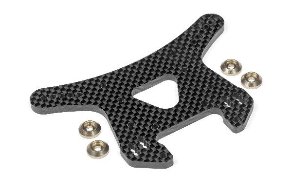 Maverick RC MV29129 CARBON FIBER REAR SHOCK TOWER - 2