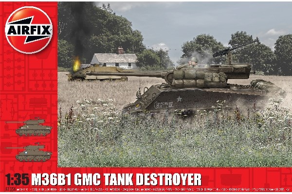 Airfix A1356 1:35 M36B1 GMC (U.S. Army)